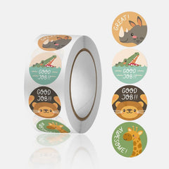 500pcs Colorful Reward Stickers for Family & Classroom