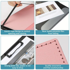 3 Layer Nursing Clipboard with Cheat Sheets Pink