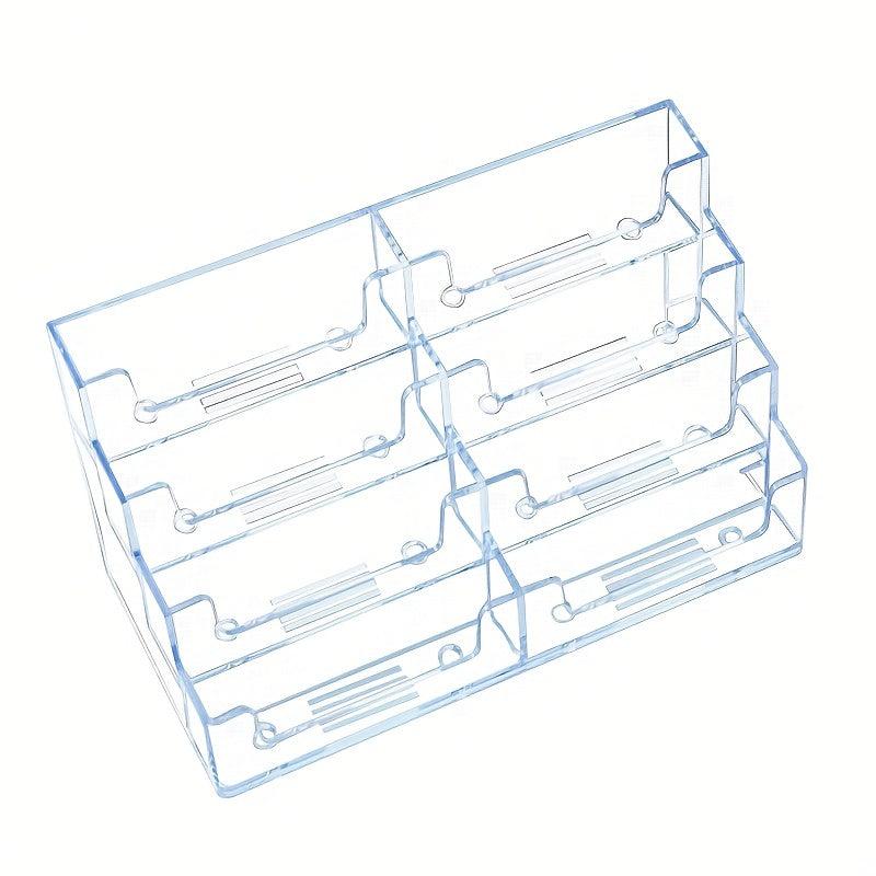 Vertical Business Card Box 4 Layers - Holds 80 Cards/Layer - Counter Display