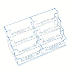 Vertical Business Card Box 4 Layers - Holds 80 Cards/Layer - Counter Display