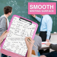 Nurse Clipboard With Storage - 8.5x11 A4 Plastic Clipboard Folder