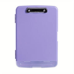 Nurse Clipboard With Storage - 8.5x11 A4 Plastic Clipboard Folder