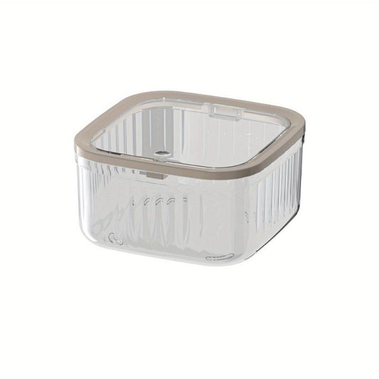 1 Pc Transparent Desktop Storage Box Household Trash Can Kitchen Storage Box Cos