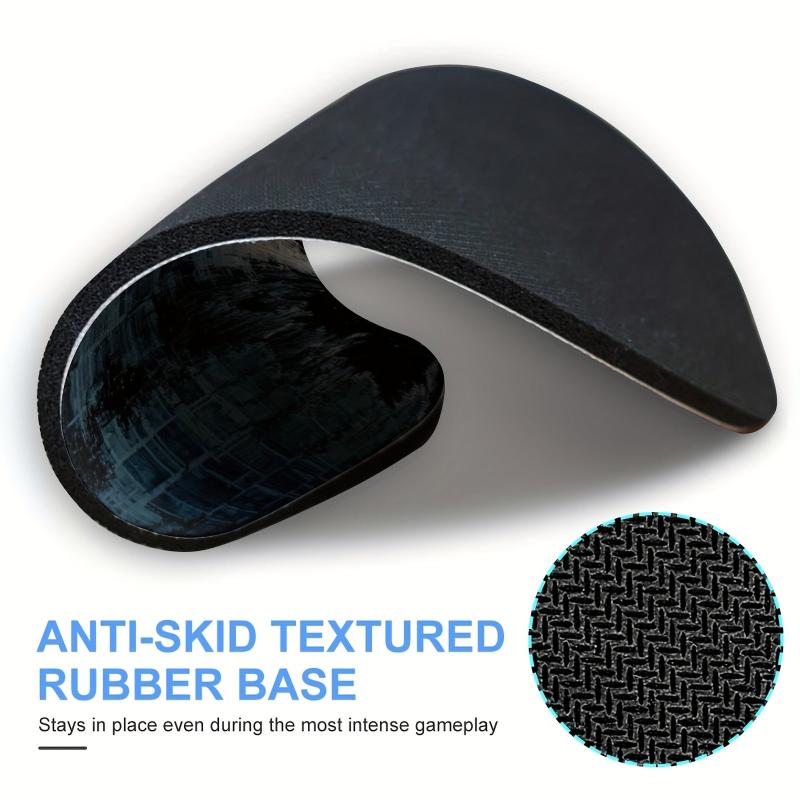Planet Gaming Mouse Pad for Women Round Mousepad Non-slip Rubber Mat