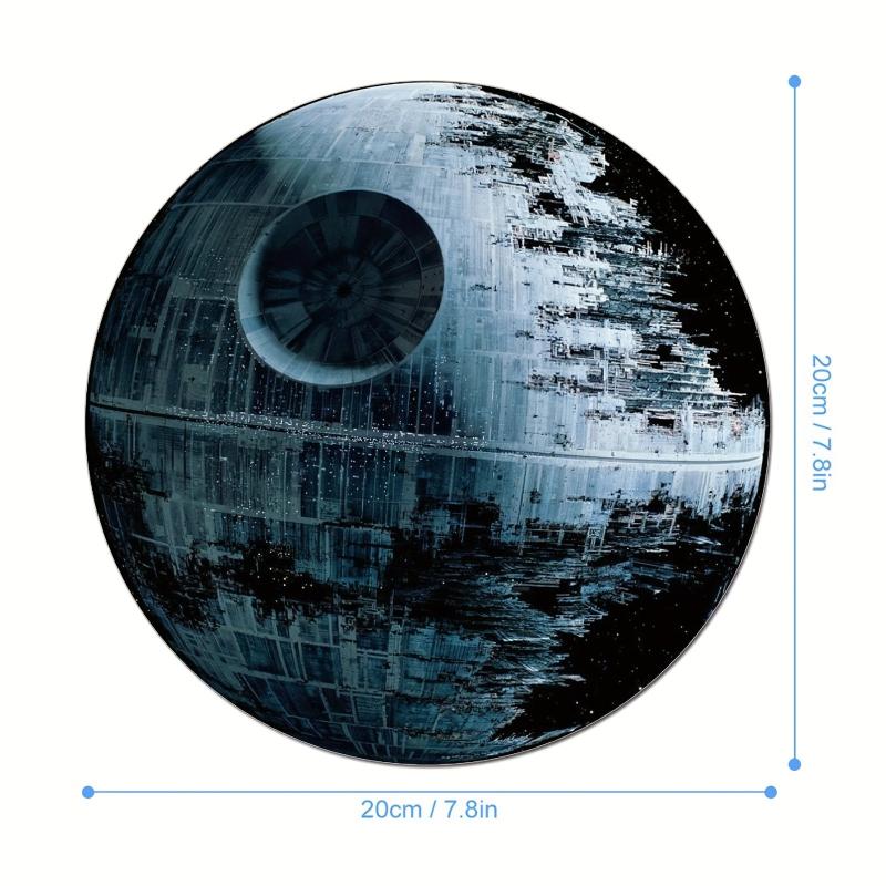 Planet Gaming Mouse Pad for Women Round Mousepad Non-slip Rubber Mat