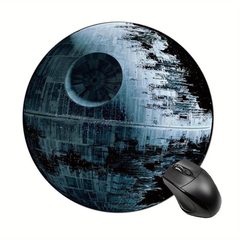 Planet Gaming Mouse Pad for Women Round Mousepad Non-slip Rubber Mat