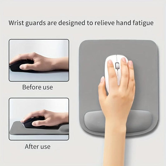 Ergonomic Wrist Rest Pad for Comfortable Computer or Laptop Use