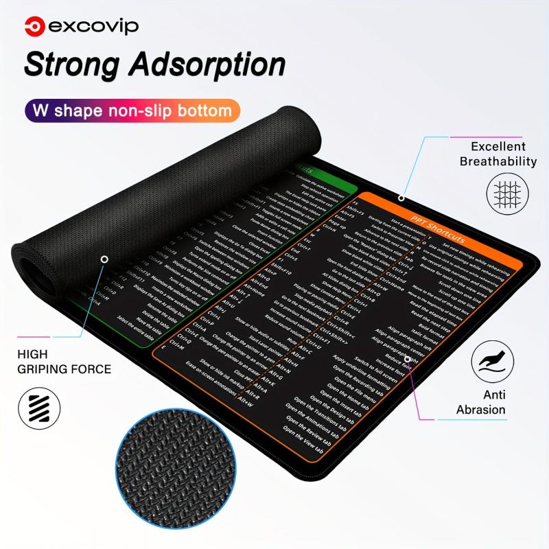 Windows Shortcut Key Mouse Pad 70x30x0.27 Inch