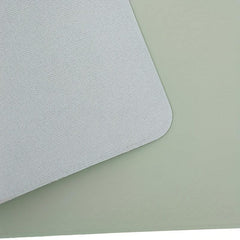 Anti-slip Solid Mouse Pad Waterproof PU Leather Office Desk Pad