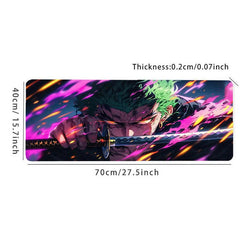Anime Boy Gaming Mousepad Large Desk Mat