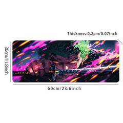 Anime Boy Gaming Mousepad Large Desk Mat