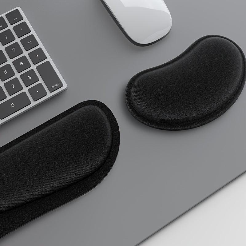 Keyboard Support Wrist Pad Set for School Office and Home