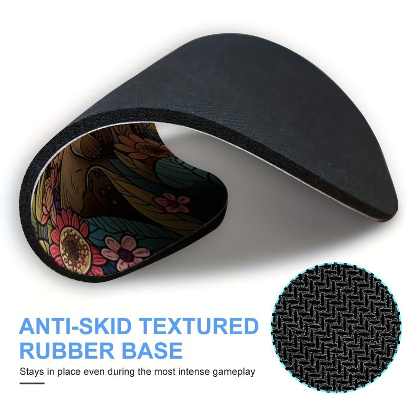 Sloth E sport Mouse Pad Non slip Rubber Base And Comfortable Mouse Pad