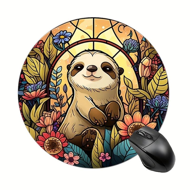 Sloth E sport Mouse Pad Non slip Rubber Base And Comfortable Mouse Pad
