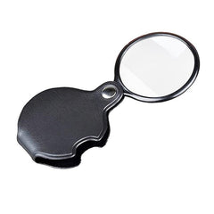 Vintage Magnifying Glass Pendant Necklace 5X