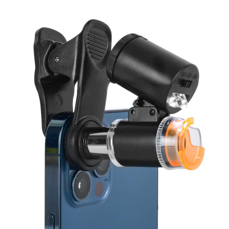 Portable Mini 60x Magnifying Glass for Phone Clip