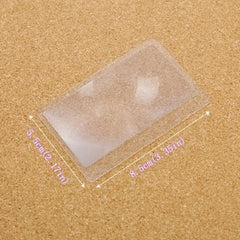 10pcs 3X Magnifying Glass Portable for Reading & Elderly Assistance