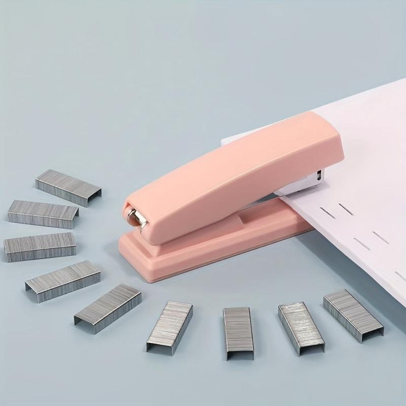 Labor Saving Stapler for School and Office Pink Green Purple