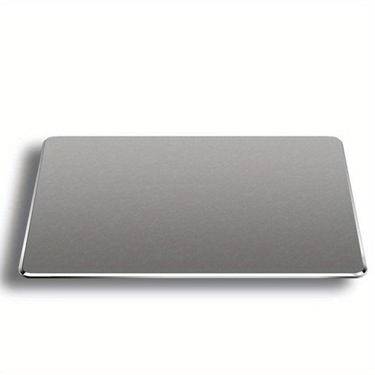 180mm Aluminum Metal Mouse Pad - Smooth Matte Non Slip Waterproof
