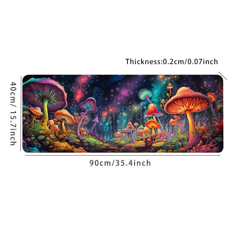 Large Mushroom Gaming Mouse Pad - Non Slip Computer Mat