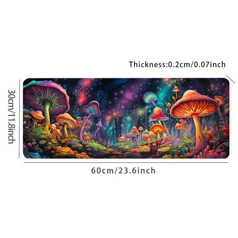 Large Mushroom Gaming Mouse Pad - Non Slip Computer Mat