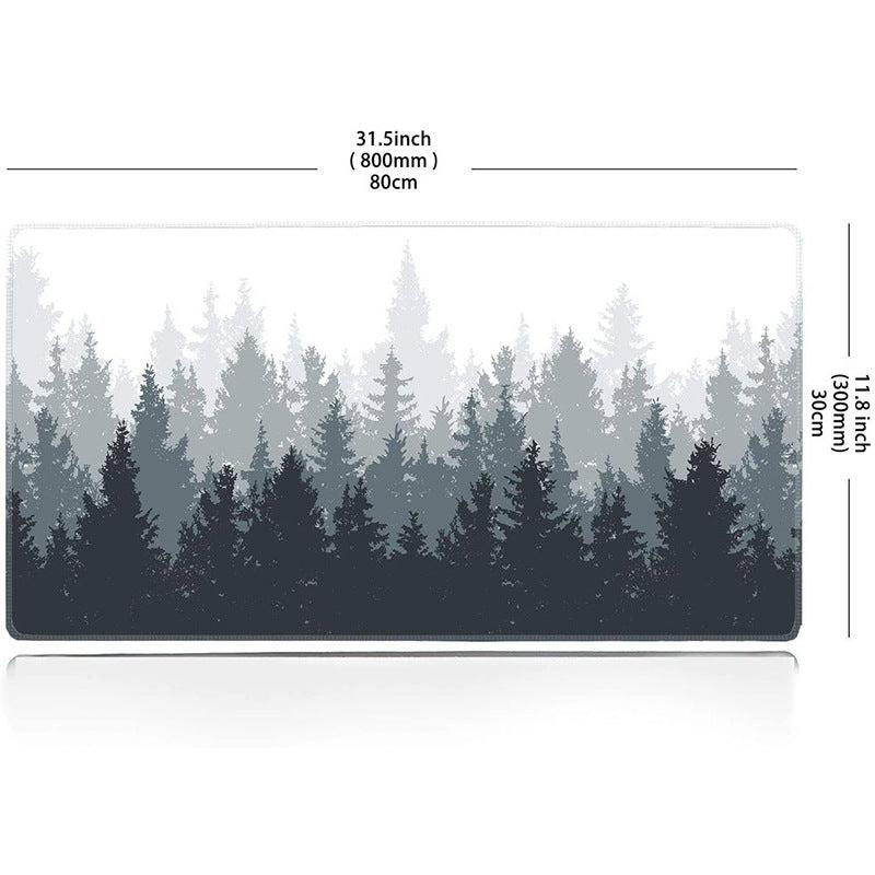 Large Thickened Mouse Pad Forest Office Mouse Pad