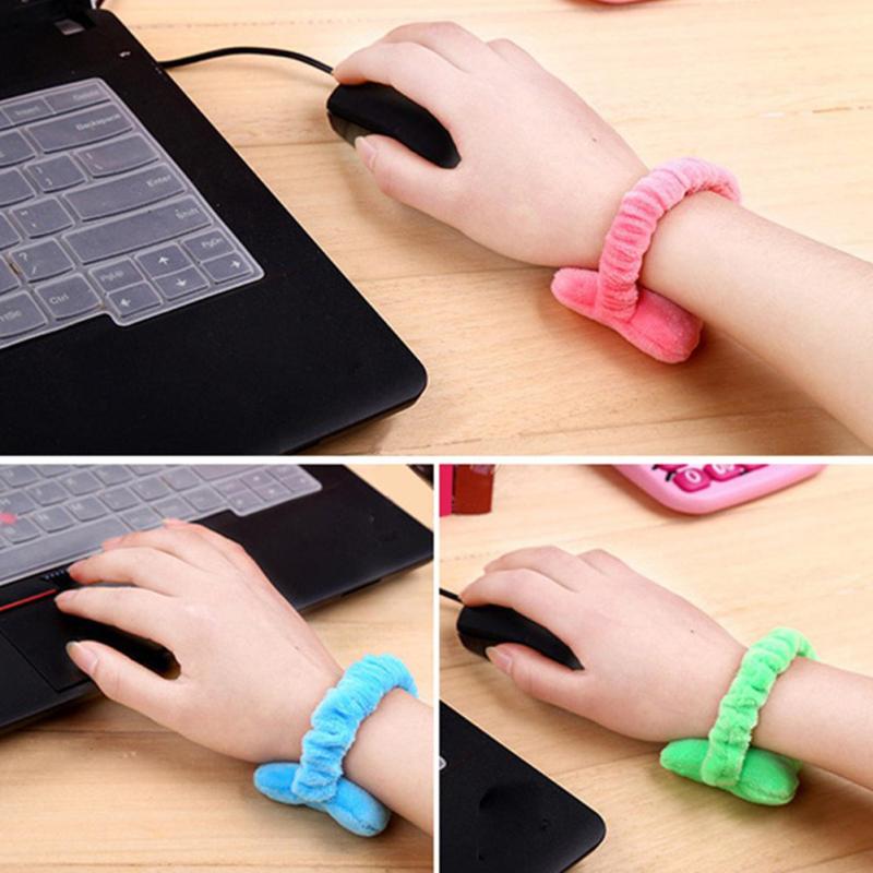 Mouse Wristband Wrist Pad Mini Hand Pillow for Computer Keyboard