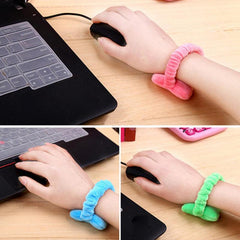 Mouse Wristband Wrist Pad Mini Hand Pillow for Computer Keyboard