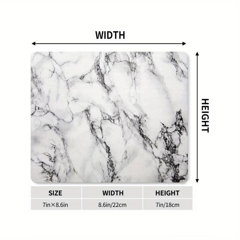 Stylish Marble Mouse Pad for Office & Gaming