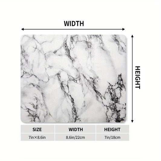 Stylish Marble Mouse Pad for Office & Gaming
