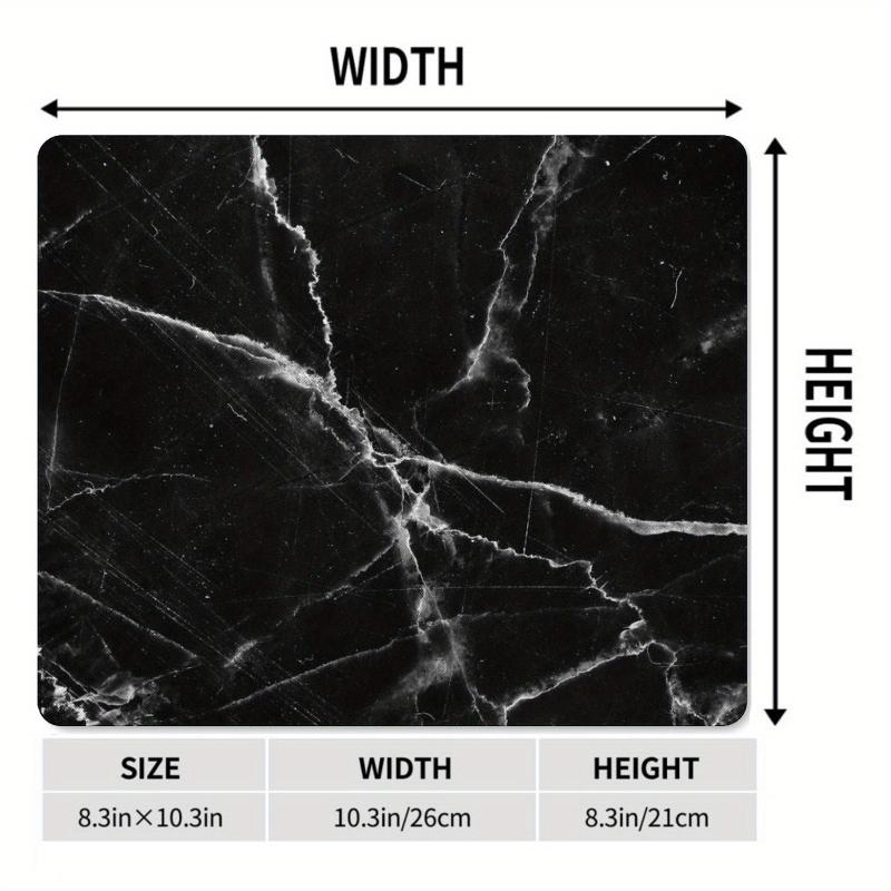 Stylish Marble Mouse Pad for Office & Gaming