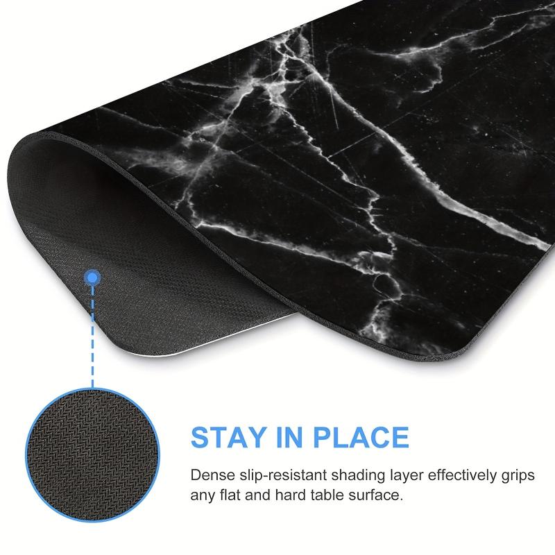 Stylish Marble Mouse Pad for Office & Gaming