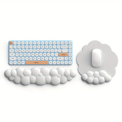 Ergonomic Cloud Wrist Rest Mousepad with Gel Memory Foam