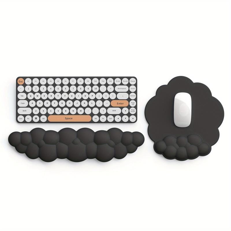Ergonomic Cloud Wrist Rest Mousepad with Gel Memory Foam