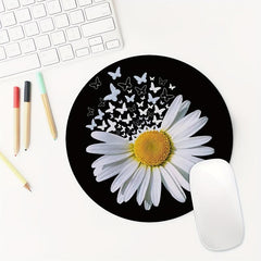 Daisy Gaming Mouse Pad - Non slip Rubber Base - Waterproof Mouse Pad
