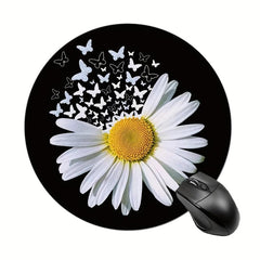 Daisy Gaming Mouse Pad - Non slip Rubber Base - Waterproof Mouse Pad