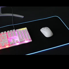XL RGB Gaming Mouse Pad Soft LED Desk Mat Anti Slip Rubber Base