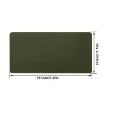Thick Waterproof Mouse Pad Double-sided PU Leather Desk Pad