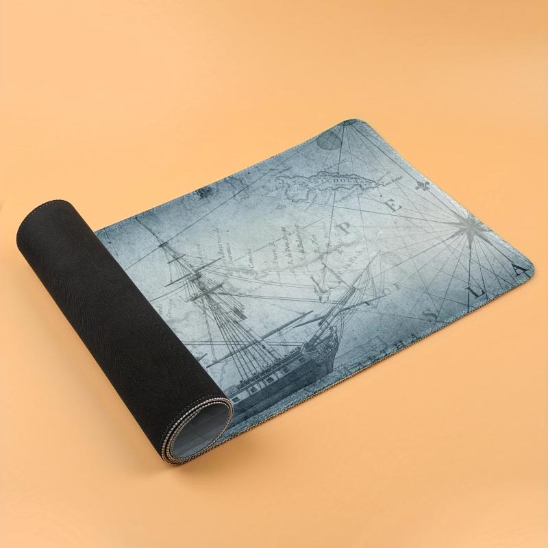 Navigation Map Mouse Pad for Efficient Computer Work