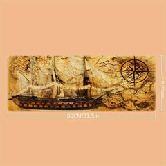 Navigation Map Mouse Pad for Efficient Computer Work