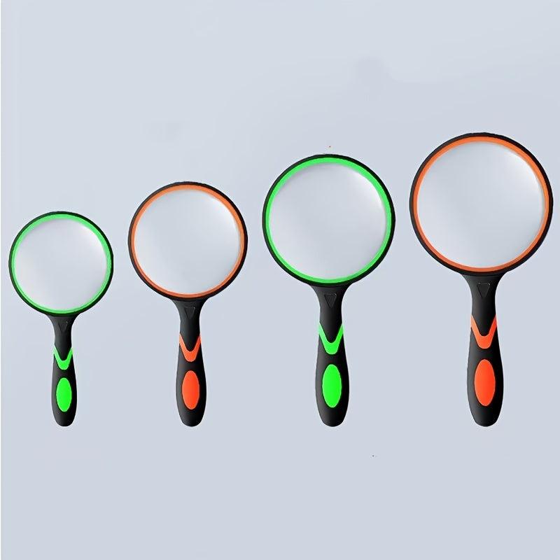 Rubber Drop Resistant Magnifying Glass
