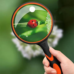 Rubber Drop Resistant Magnifying Glass
