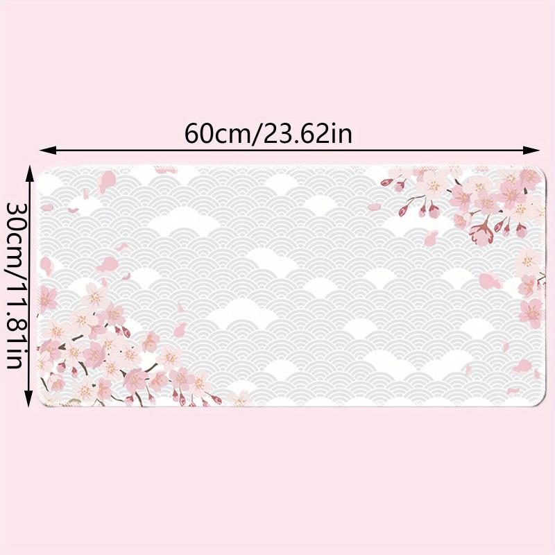 Pink Cherry Blossoms Mousepad for Computer & Office Desk