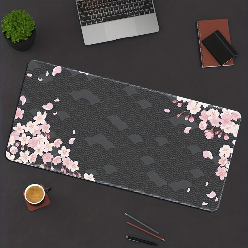 Pink Cherry Blossoms Mousepad for Computer & Office Desk