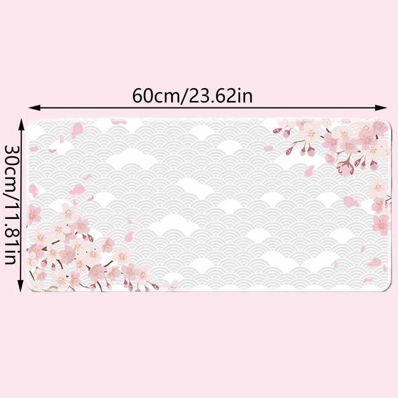 Pink Cherry Blossoms Mousepad for Computer & Office Desk