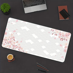 Pink Cherry Blossoms Mousepad for Computer & Office Desk