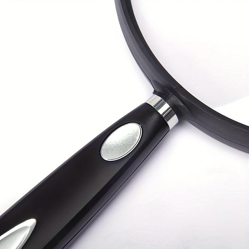 Large Diameter Magnifying Glass 13 Page Magnifier Handheld Light