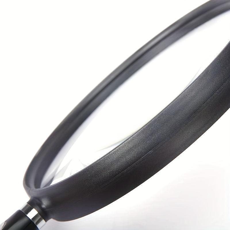 Large Diameter Magnifying Glass 13 Page Magnifier Handheld Light