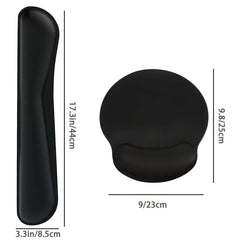 Ergonomic Mouse Pad with Wrist Rest and Memory Foam Support
