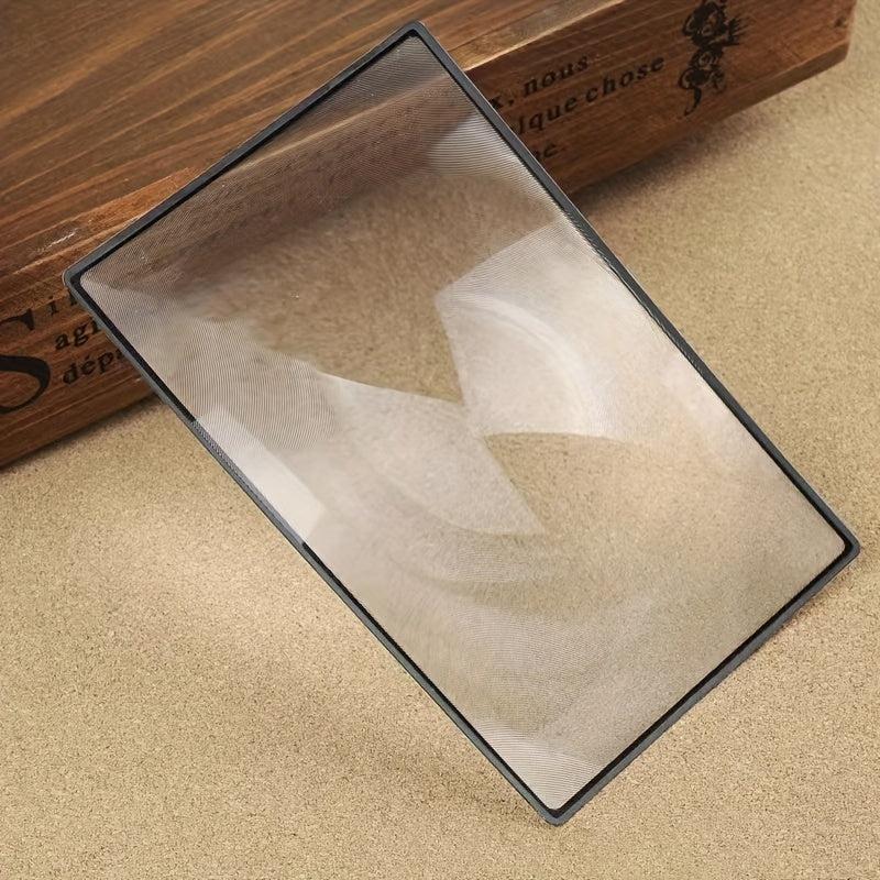 Large Thin PVC Magnifying Glass for Elderly and Students